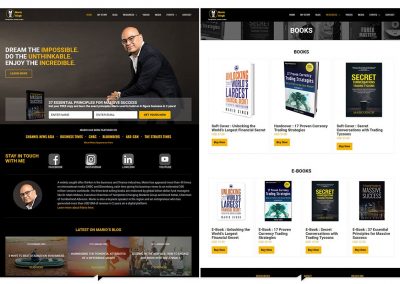 MarioSingh-Home-and-Book-page